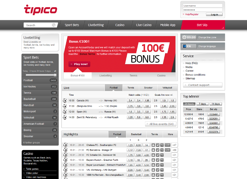 Tipico betting wikipedia place your betway sports